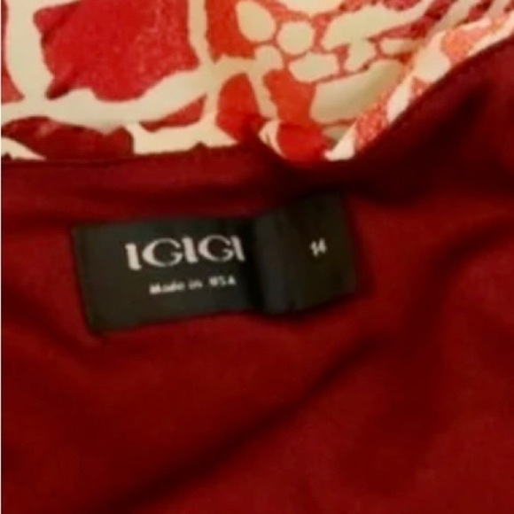 Igigi Nichol Maxi Dress Plus Size 14 Animal Print V-Neck Sleeveless Bra-Friendly - Picture 7 of 15